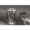 Ernest PROST Service à thé, café et chocolat en argent massif – ART DECO vers 1930 33 Ernest PROST Service à thé, café et chocolat en argent massif – ART DECO vers 1930 33