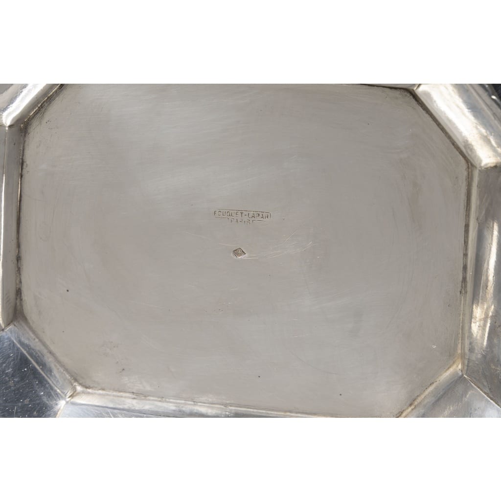 FOUQUET-LAPAR – Service à thé et café en argent massif 4 pièces XIXe 7 FOUQUET-LAPAR – Service à thé et café en argent massif 4 pièces XIXe 7