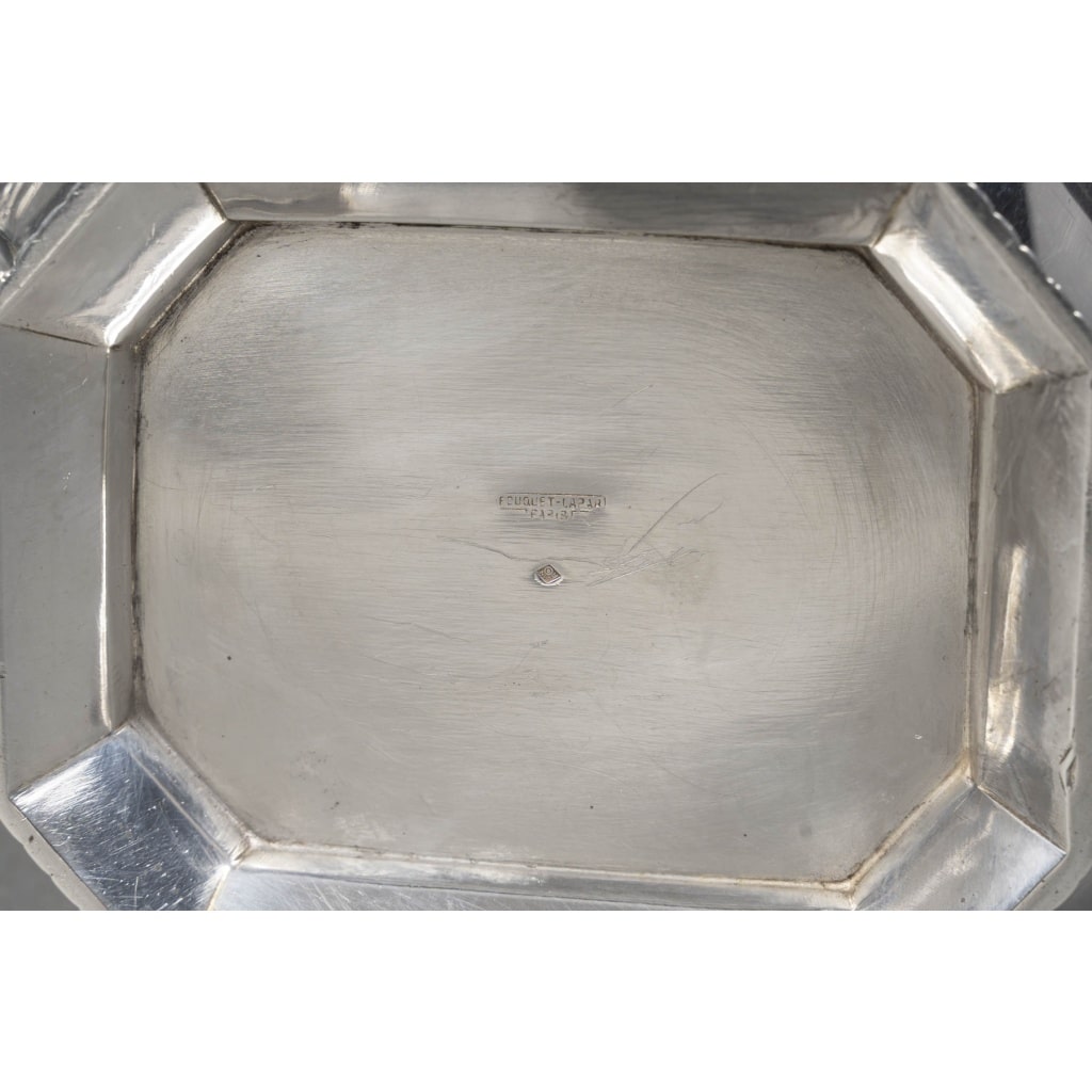 FOUQUET-LAPAR – Service à thé et café en argent massif 4 pièces XIXe 6 FOUQUET-LAPAR – Service à thé et café en argent massif 4 pièces XIXe 6