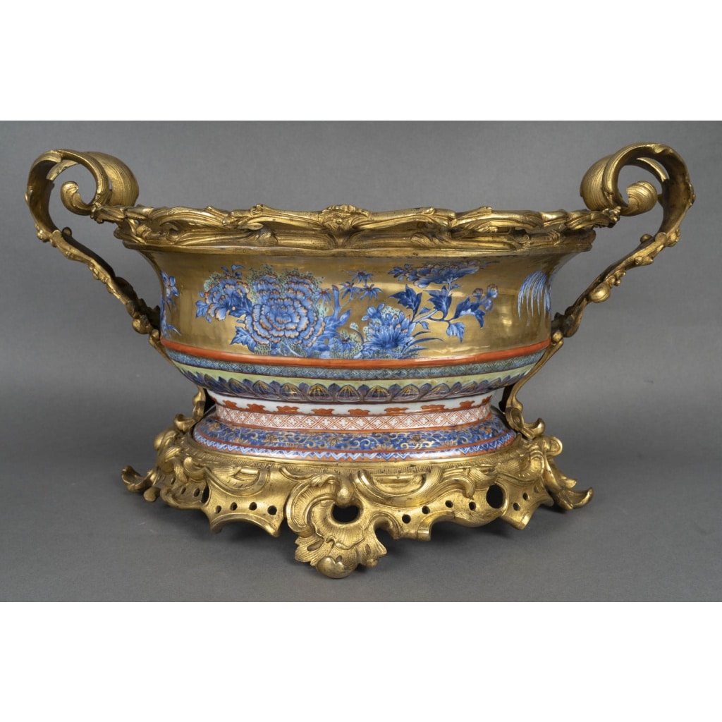 Grande coupe à motifs asiatiques 2