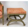 Un tabouret de la fin du XIXème siècle en hêtre laqué vert de style Directoire 11 Un tabouret de la fin du XIXème siècle en hêtre laqué vert de style Directoire 11