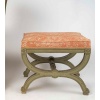 Un tabouret de la fin du XIXème siècle en hêtre laqué vert de style Directoire 16 Un tabouret de la fin du XIXème siècle en hêtre laqué vert de style Directoire 16