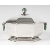 Orfèvre LEROY – Légumier en argent massif octogonal Epoque ART DECO 21 Orfèvre LEROY – Légumier en argent massif octogonal Epoque ART DECO 21