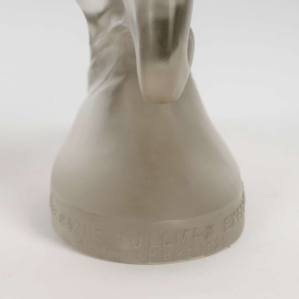 Statuette « Côte d’Azur – Pullman Express » verre blanc de René LALIQUE 10 Statuette « Côte d’Azur – Pullman Express » verre blanc de René LALIQUE 10