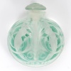 Flacon « Naïades » verre blanc patiné vert de René LALIQUE 7 Flacon « Naïades » verre blanc patiné vert de René LALIQUE 7