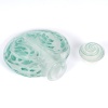 Flacon « Naïades » verre blanc patiné vert de René LALIQUE 10 Flacon « Naïades » verre blanc patiné vert de René LALIQUE 10