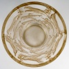 Vase « Grives » verre patiné sépia de René LALIQUE 13