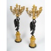 Importante paire de candélabres dans le gout de Thomire en bronze à décor de Victoires ailées d’époque Empire 33 Importante paire de candélabres dans le gout de Thomire en bronze à décor de Victoires ailées d’époque Empire 33