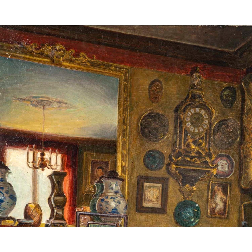 Pierre Bracquemond (1870–1926) Intérieur d’un Collectionneur Parisien Huile sur toile vers 1906 11 Pierre Bracquemond (1870–1926) Intérieur d’un Collectionneur Parisien Huile sur toile vers 1906 11
