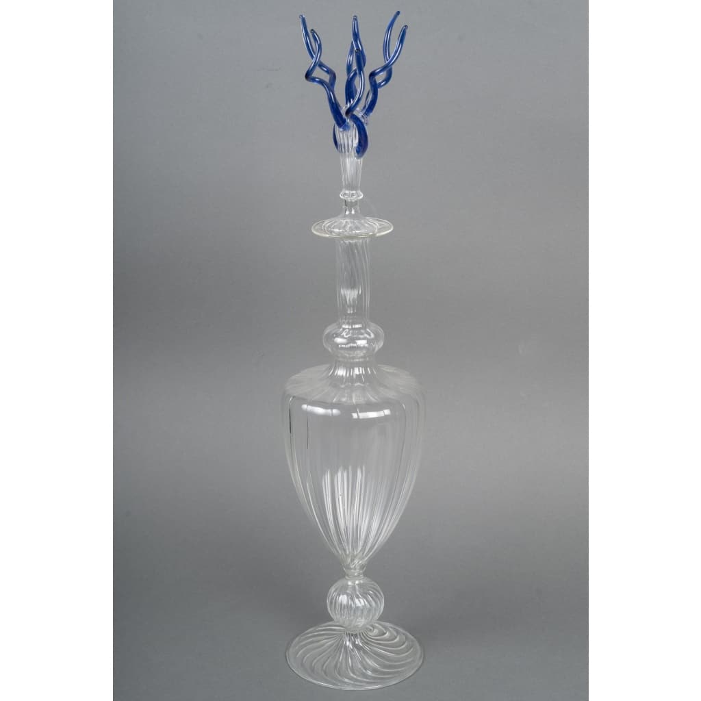 Importante carafe en verre de Murano par MARTINETTI 2
