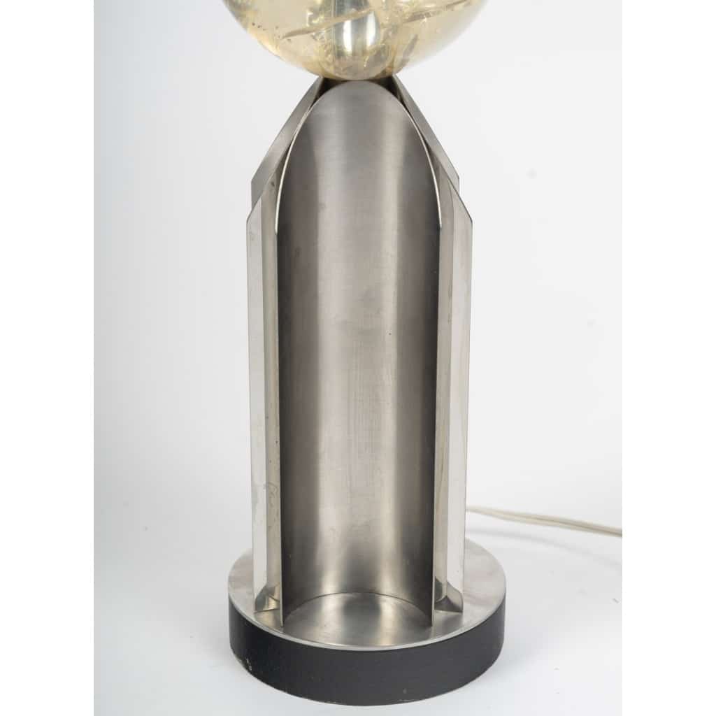 Lampe « Orgue Oeuf » par la maison CHARLES, années 1970 4 Lampe « Orgue Oeuf » par la maison CHARLES, années 1970 4