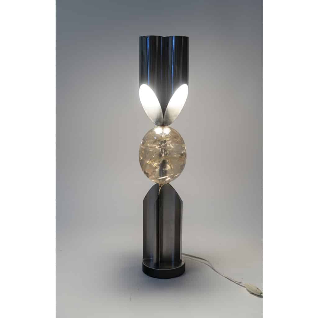 Lampe « Orgue Oeuf » par la maison CHARLES, années 1970 7 Lampe « Orgue Oeuf » par la maison CHARLES, années 1970 7