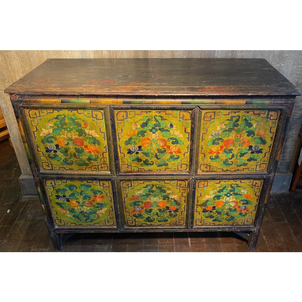 Buffet tibétain 4 portes 3 Buffet tibétain 4 portes 3