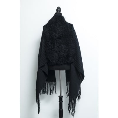 Châle “CENDRES – Noir Charbon” Châle “CENDRES – Noir Charbon”