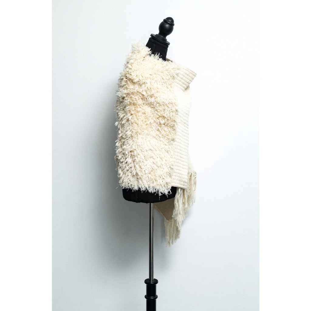 Châle “CENDRES – Naturel” 4 Châle “CENDRES – Naturel” 4