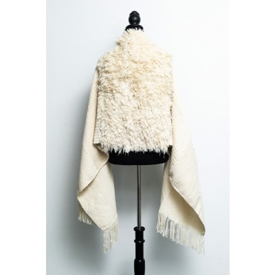 Châle “CENDRES – Naturel” Châle “CENDRES – Naturel”