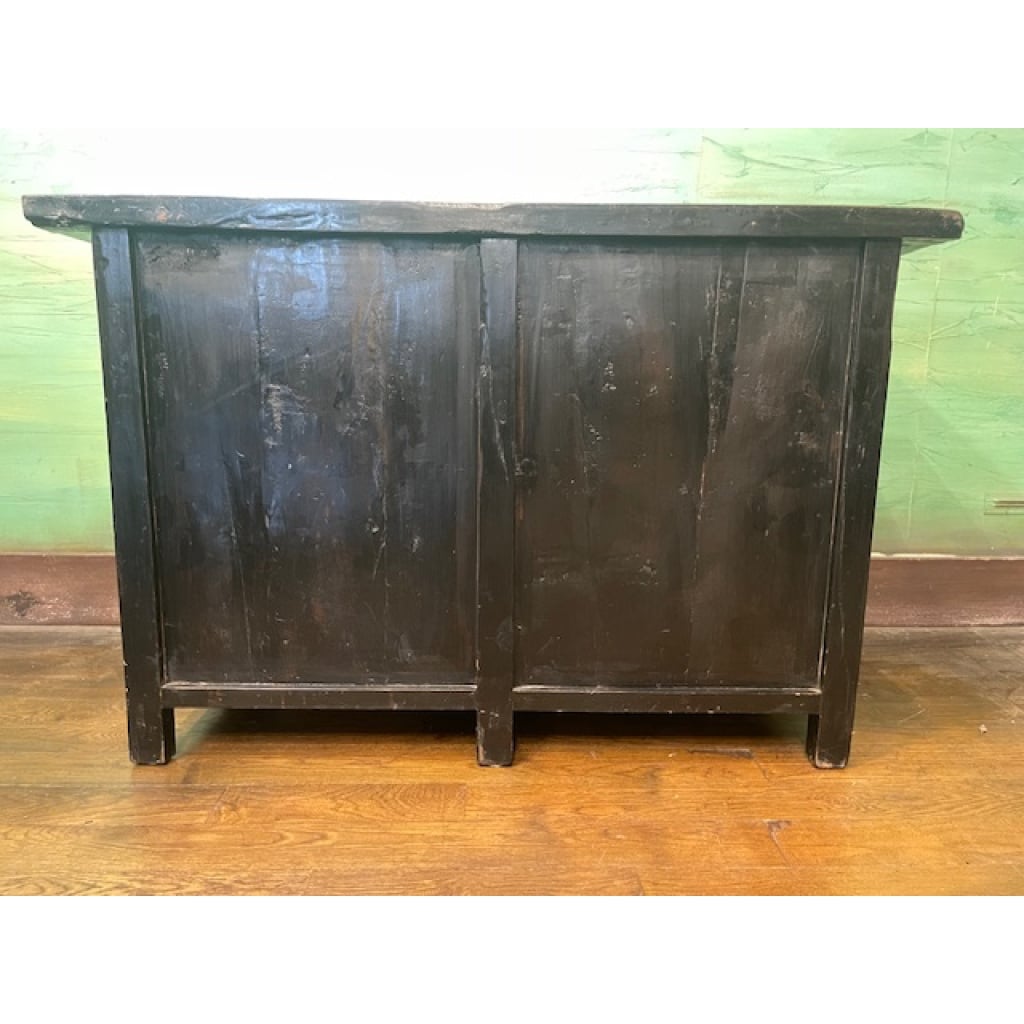 Buffet ancien chinois 4 portes 8