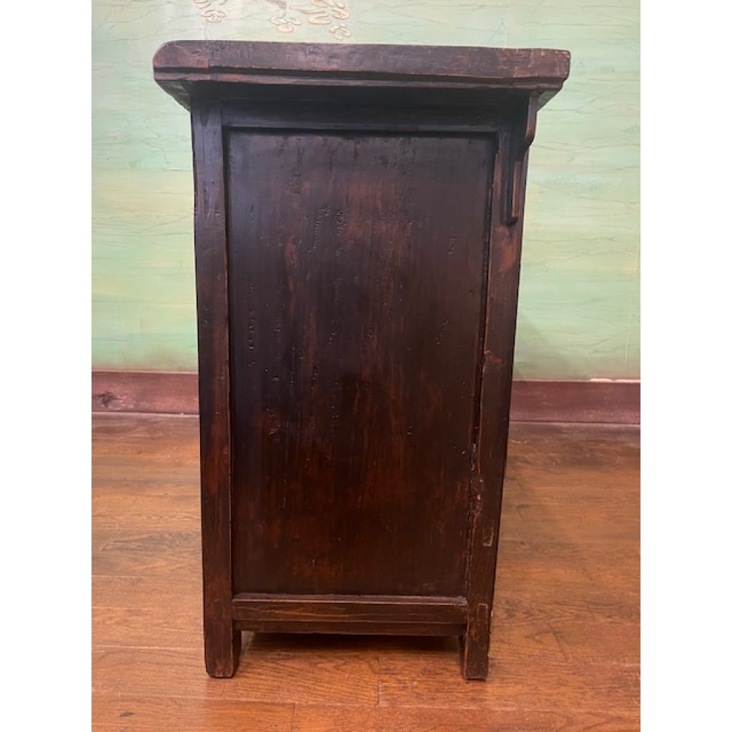 Buffet ancien chinois 4 portes 7