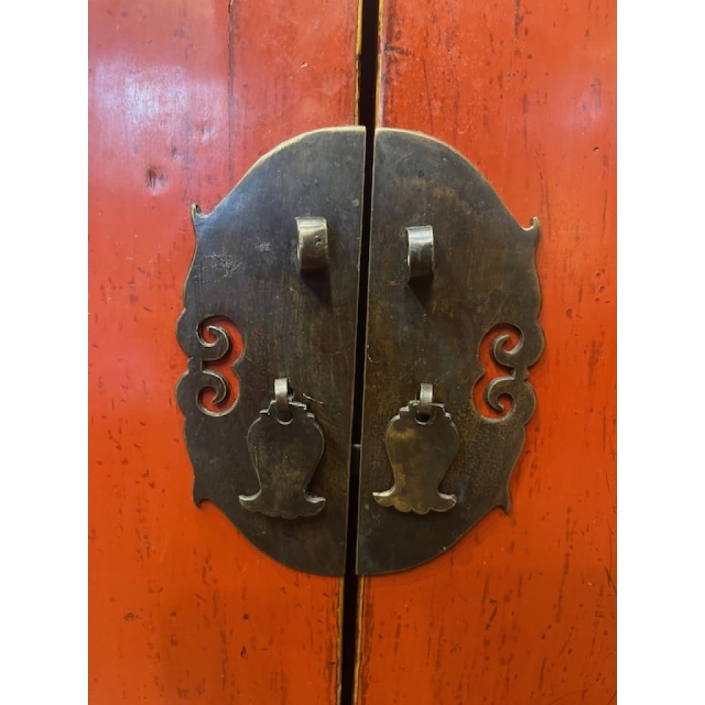 Buffet ancien chinois 4 portes 6