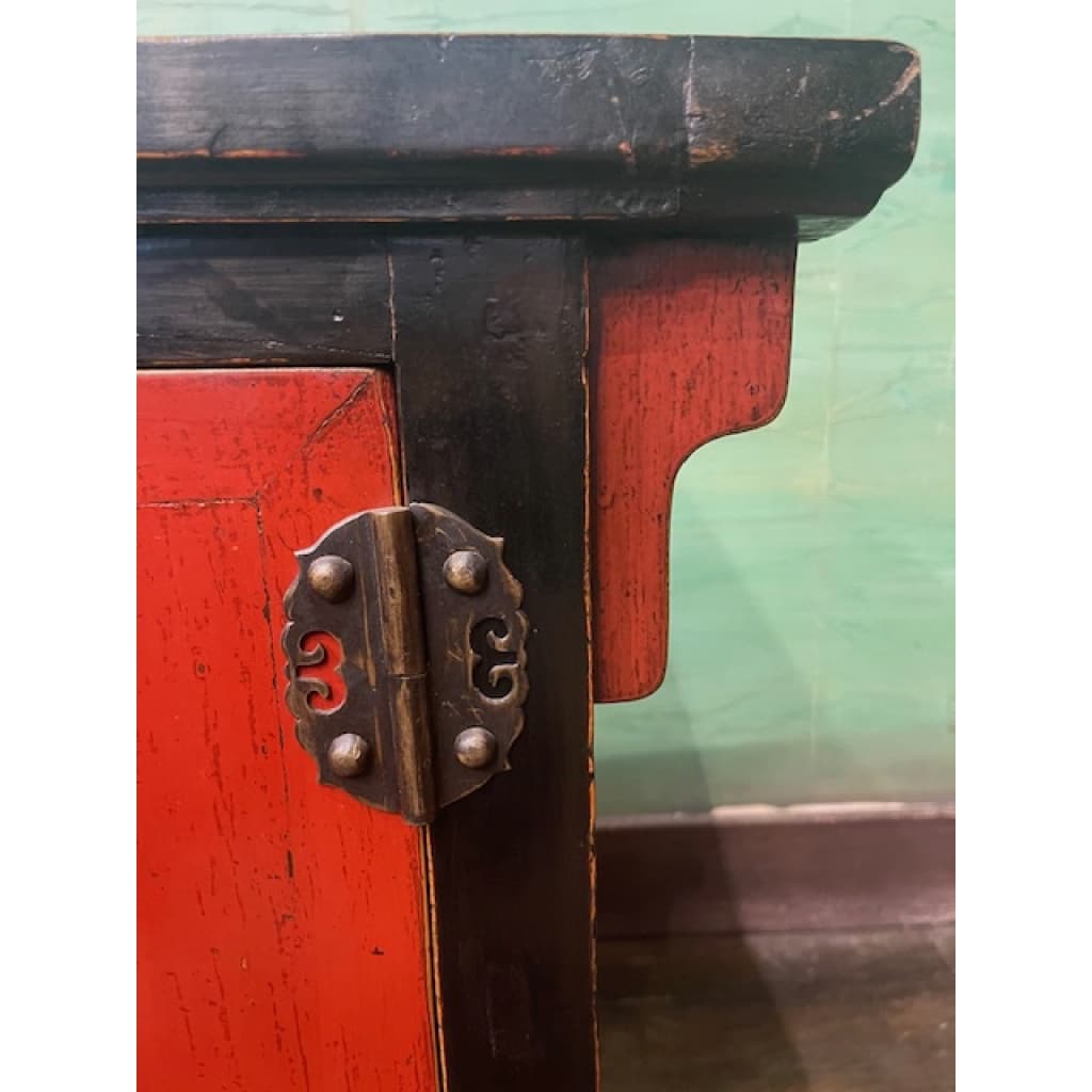 Buffet ancien chinois 4 portes 4