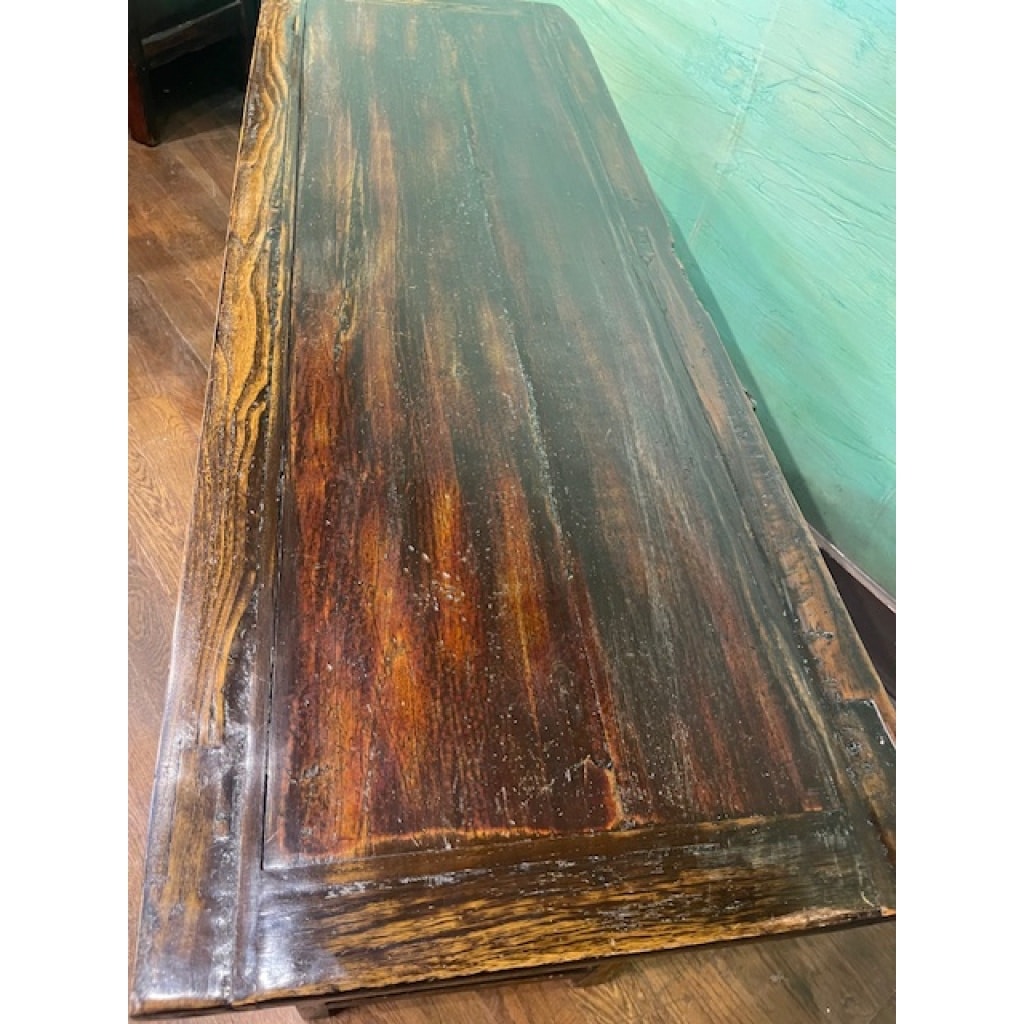 Buffet ancien chinois 4 portes 12