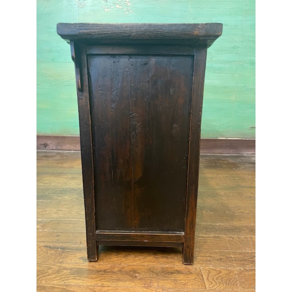 Buffet ancien chinois 4 portes 9