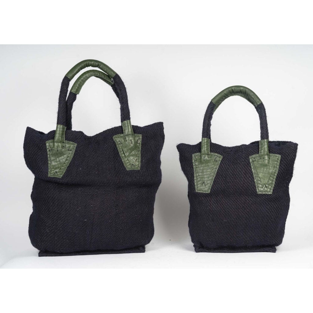 Cabas artisanal Nuit Verte 7 Cabas artisanal Nuit Verte 7