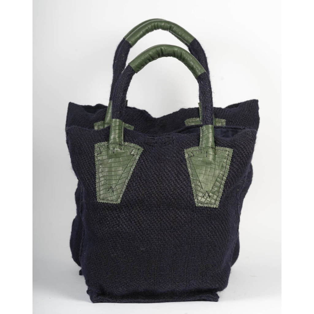 Cabas artisanal Nuit Verte 6 Cabas artisanal Nuit Verte 6
