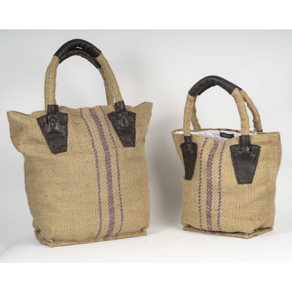 Cabas artisanal Main de terre 2