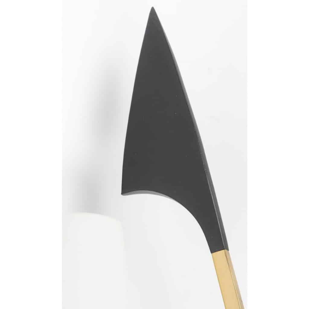 1950 Paire d’appliques murales Maison Lunel 4