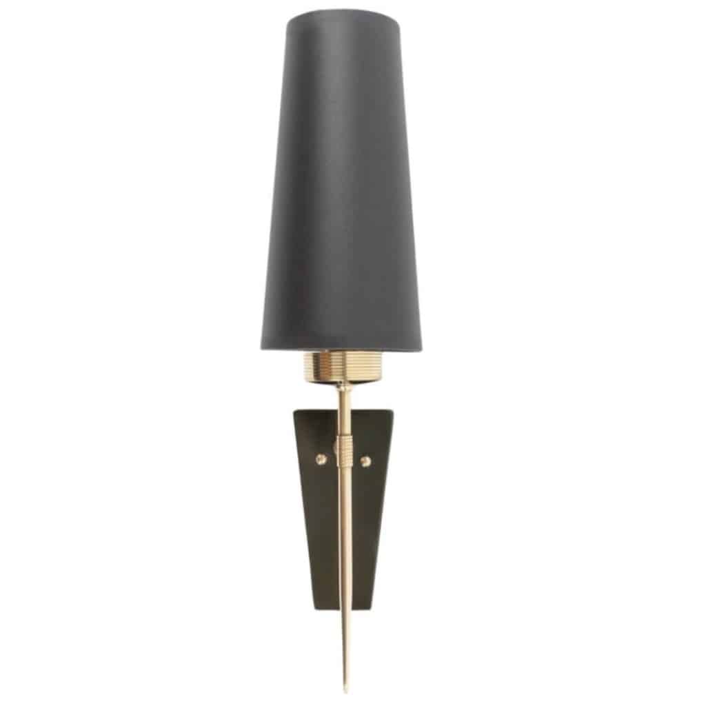 1960 Paire d’appliques Maison Arlus 6