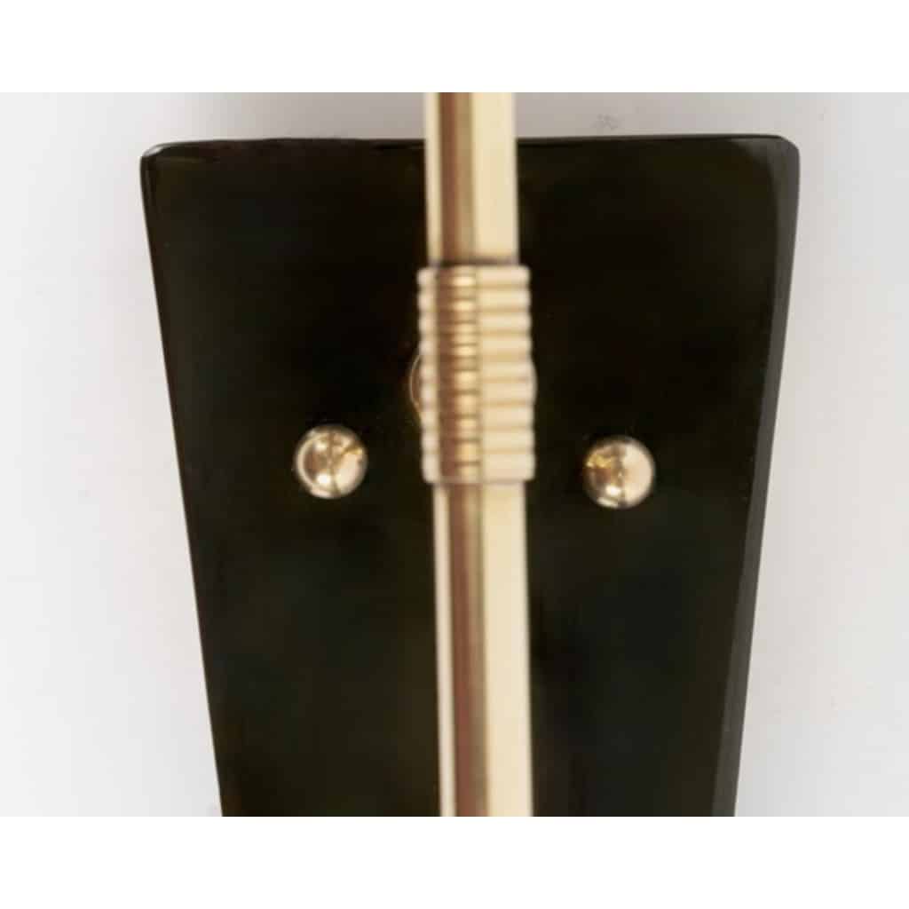 1960 Paire d’appliques Maison Arlus 5