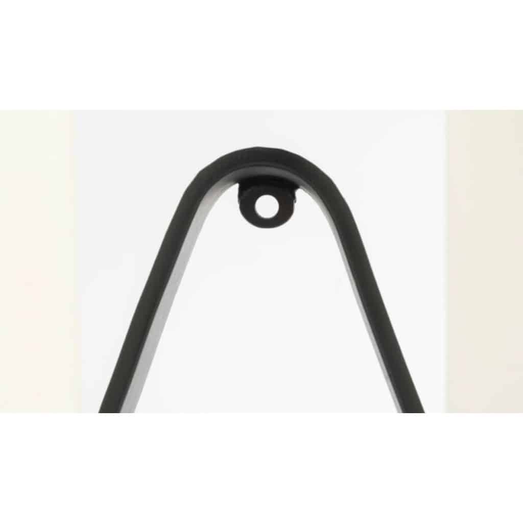 1960 Paire d’appliques murales en fer forgé Maison Bataillard 5