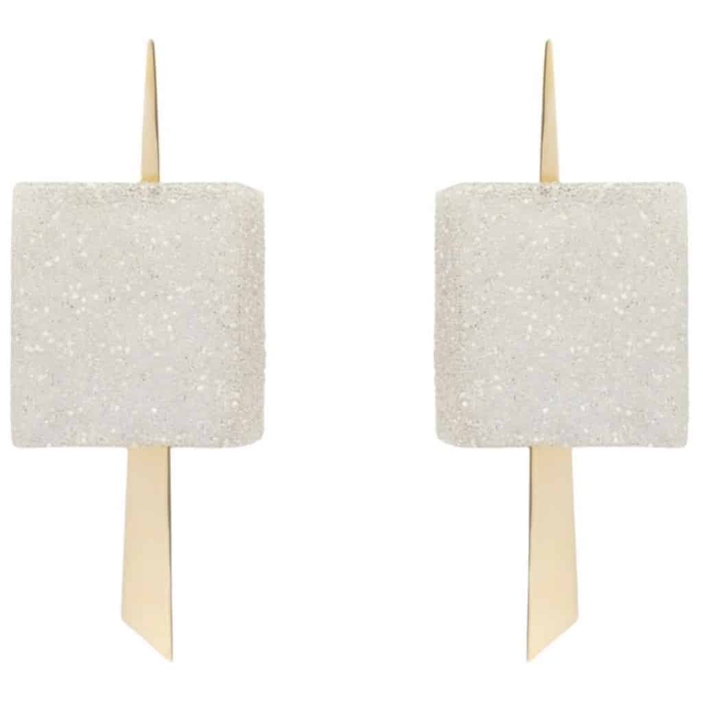 1960 Paire d’appliques Maison Arlus 2