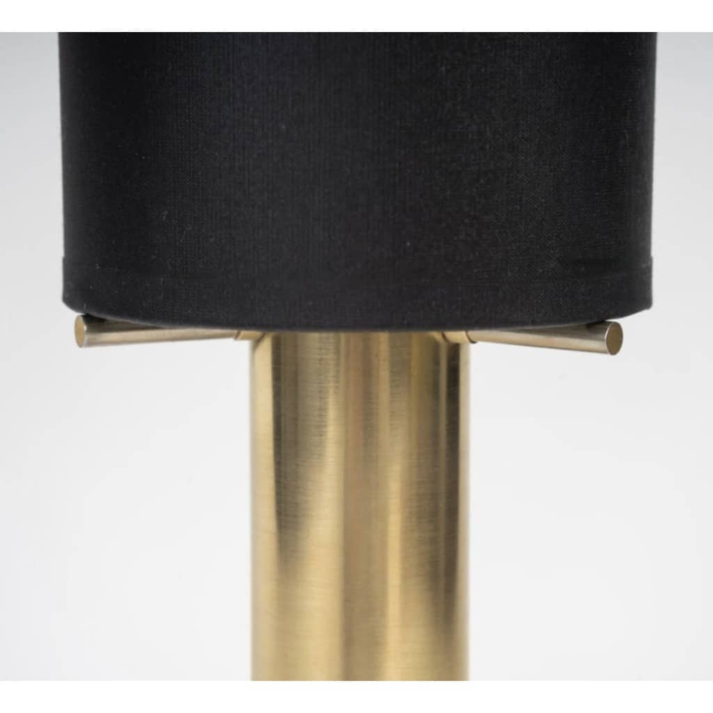 1960 Paire d’appliques murales en laiton doré Gaetano Sciolari 6