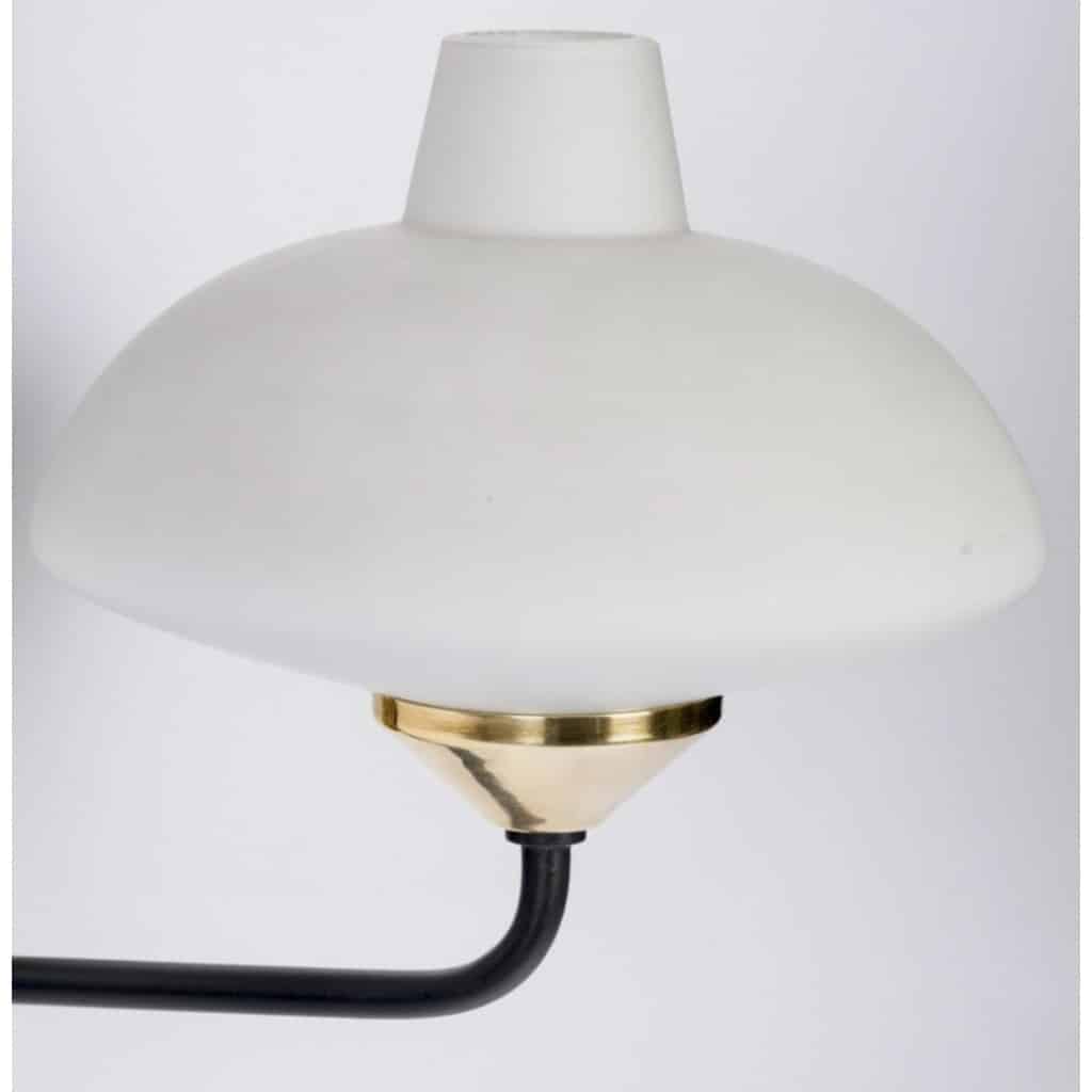 1950 Paire rare d’appliques murales de la Maison Arlus 8