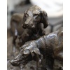 Groupe En Bronze , Chiens Saintongeois Au Repos , Pierre – Jules Mêne (1810-1879) 18 Groupe En Bronze , Chiens Saintongeois Au Repos , Pierre – Jules Mêne (1810-1879) 18