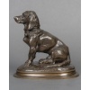 Sculpture – Basset Assis (Ravageot) , Emmanuel Frémiet (1824 -1910) – Bronze 16 Sculpture – Basset Assis (Ravageot) , Emmanuel Frémiet (1824 -1910) – Bronze 16