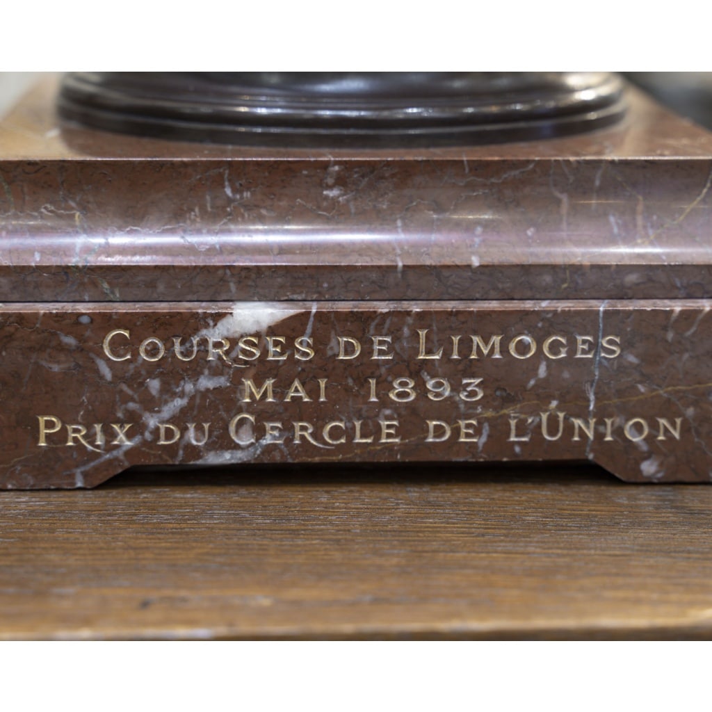 Sculpture – Le Vainqueur Au Combat De Coqs , Alexandre Falguière (1831-1900) – Bronze 5 Sculpture – Le Vainqueur Au Combat De Coqs , Alexandre Falguière (1831-1900) – Bronze 5