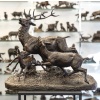 Sculpture – Famille De Cervidés , Clovis – Edmond Masson (1838-1913) – Bronze 13 Sculpture – Famille De Cervidés , Clovis – Edmond Masson (1838-1913) – Bronze 13