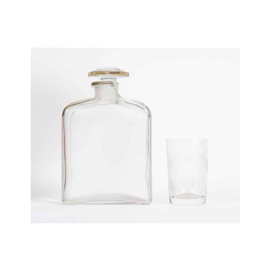 Faux livre cachant 2 carafe à liqueur, style Napoléon III, début du XXème siècle. 11