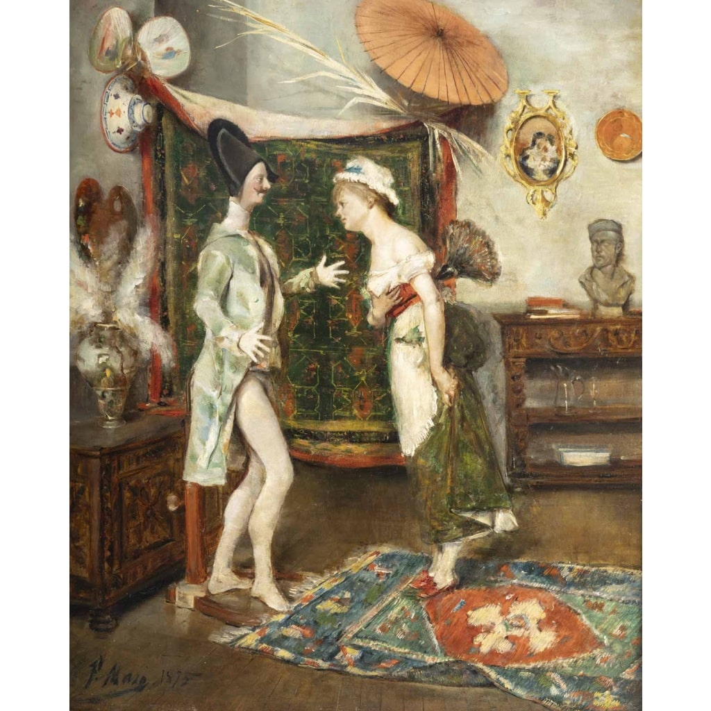 Felipe MASO DE FALP (1851 – 1929) catalan 2