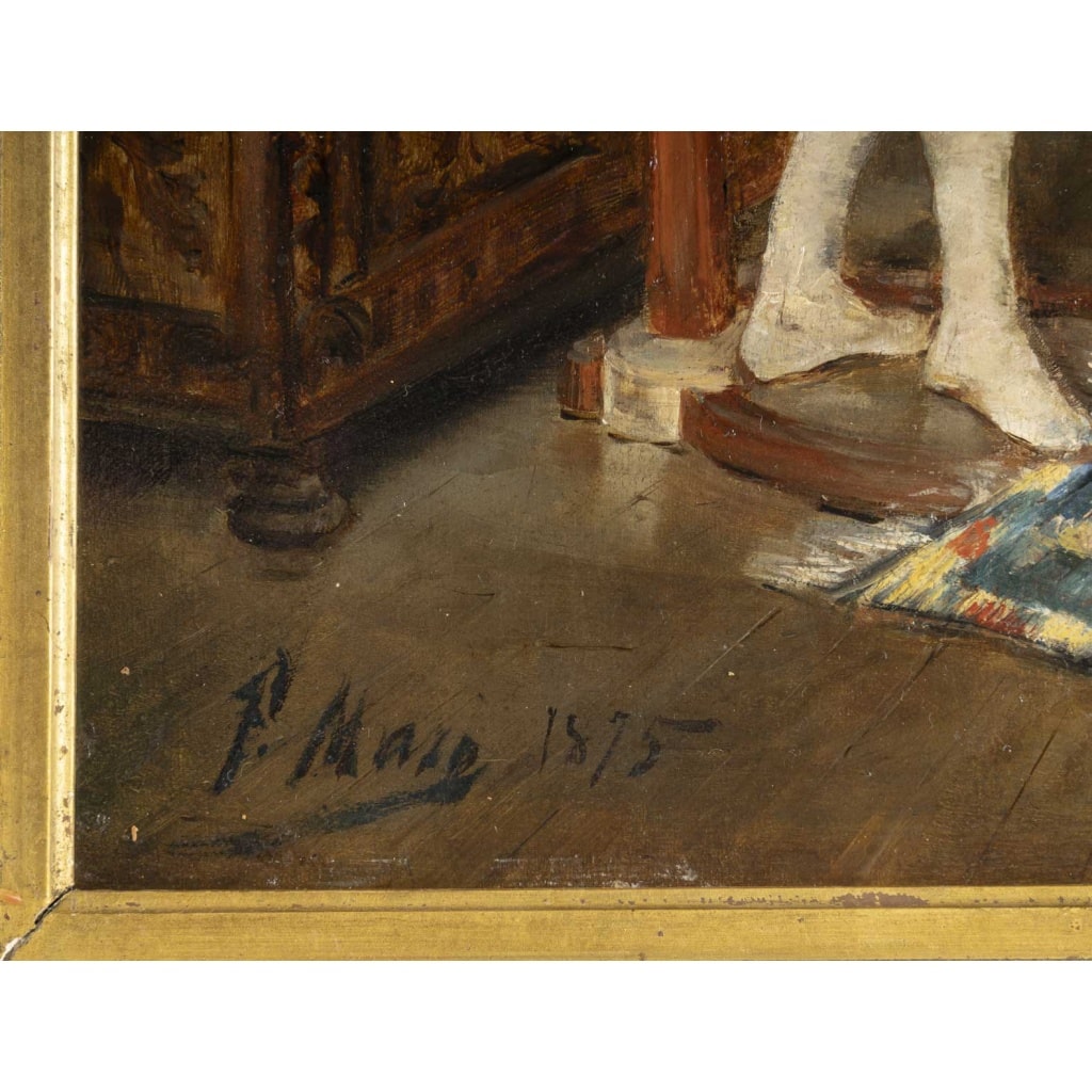 Felipe MASO DE FALP (1851 – 1929) catalan 12