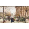 GALIEN LALOUE Peinture Française 20è Paris Le marché aux fleurs de La Madeleine Certificat 17 GALIEN LALOUE Peinture Française 20è Paris Le marché aux fleurs de La Madeleine Certificat 17
