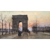 GALIEN LALOUE Peinture Française 20è Paris Place de l’Etoile animée Certificat d’authenticité 31 GALIEN LALOUE Peinture Française 20è Paris Place de l’Etoile animée Certificat d’authenticité 31