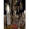 Lustre signé Baccarat de style Louis XVI en bronze doré et décor de cristal taillé vers 1880 18 Lustre signé Baccarat de style Louis XVI en bronze doré et décor de cristal taillé vers 1880 18