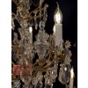 Lustre signé Baccarat de style Louis XVI en bronze doré et décor de cristal taillé vers 1880 22 Lustre signé Baccarat de style Louis XVI en bronze doré et décor de cristal taillé vers 1880 22