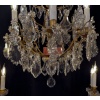 Lustre signé Baccarat de style Louis XVI en bronze doré et décor de cristal taillé vers 1880 23 Lustre signé Baccarat de style Louis XVI en bronze doré et décor de cristal taillé vers 1880 23