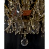 Lustre signé Baccarat de style Louis XVI en bronze doré et décor de cristal taillé vers 1880 24 Lustre signé Baccarat de style Louis XVI en bronze doré et décor de cristal taillé vers 1880 24