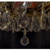 Lustre signé Baccarat de style Louis XVI en bronze doré et décor de cristal taillé vers 1880 25 Lustre signé Baccarat de style Louis XVI en bronze doré et décor de cristal taillé vers 1880 25